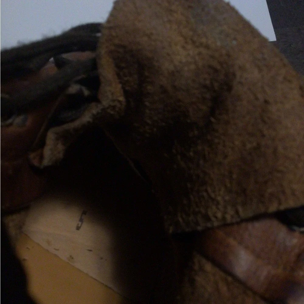 Dr Martens Brown Leather Lace Up Ankle Boots Mens Size 8‎